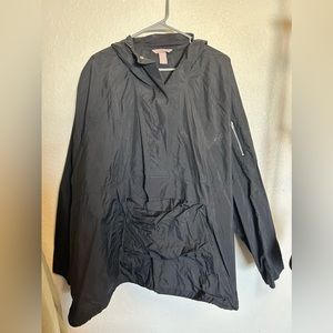 wind breaker with front pouch
